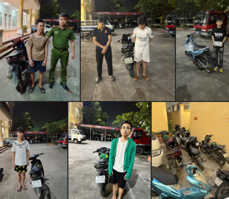 Công an xã Tiên Lãng: Xử lý 8 thanh niên vi phạm trật tự an toàn giao thông đêm 26/7/2025